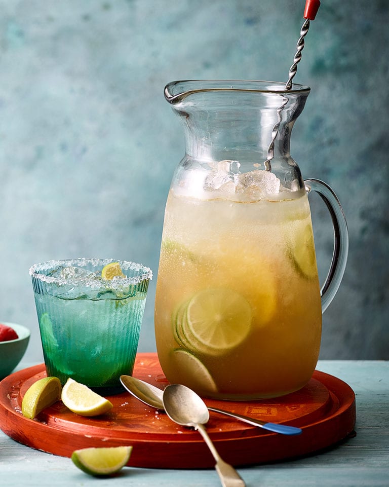 Classic margarita cocktail