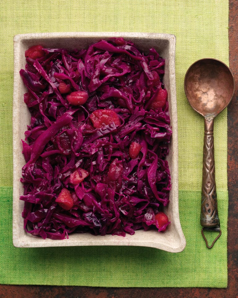 Christmas red cabbage