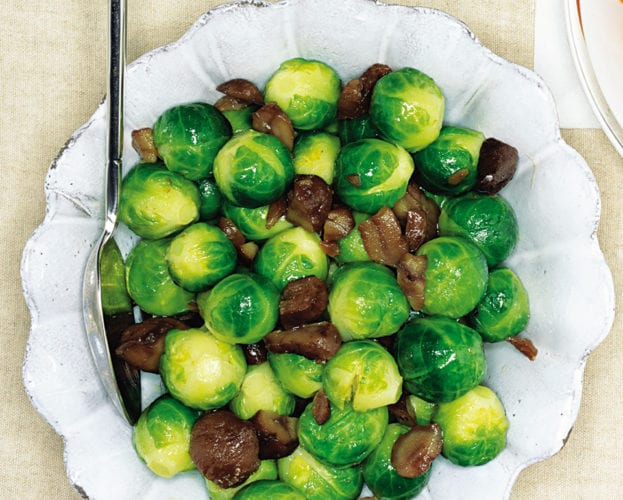 brussel sprouts with chestnuts