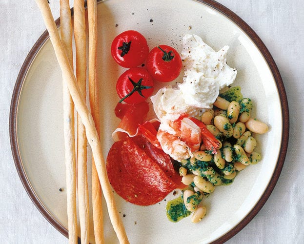 Simple antipasti