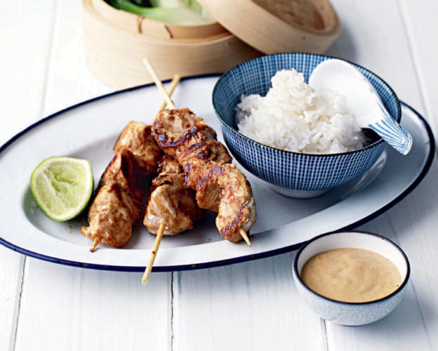 Satay skewers