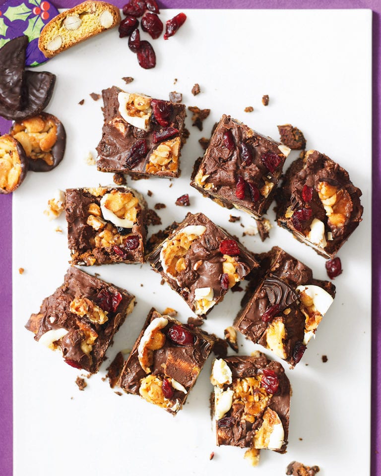 Christmas rocky road