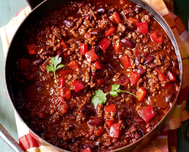 Classic chilli con carne