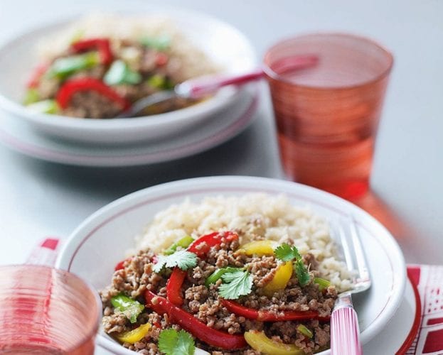 Image of Asian pork ragu with fragrant rice