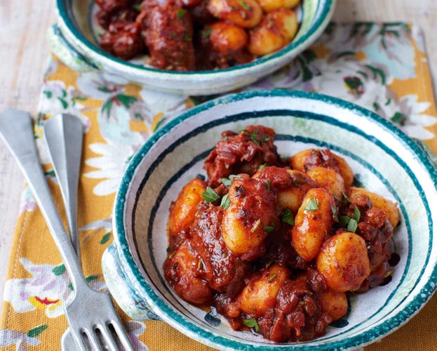 sausage gnocchi ragu