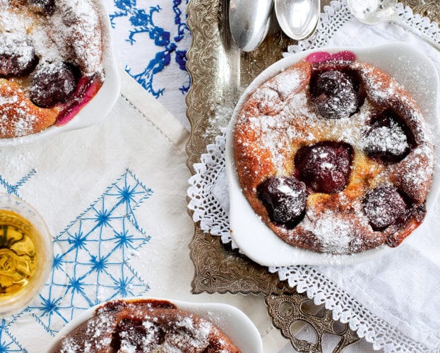 Gordon Ramsay's cherry clafoutis