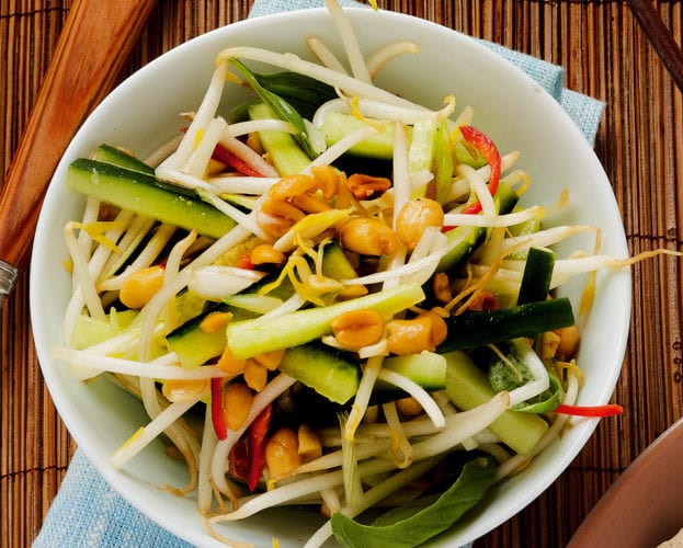 Quick Thai salad