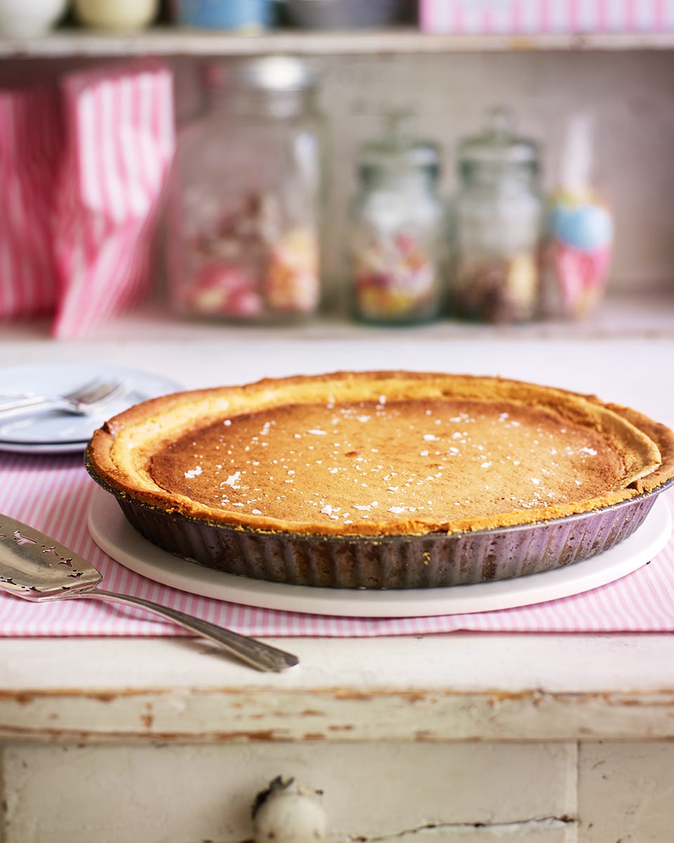Gypsy tart with Maldon sea salt recipe delicious. magazine