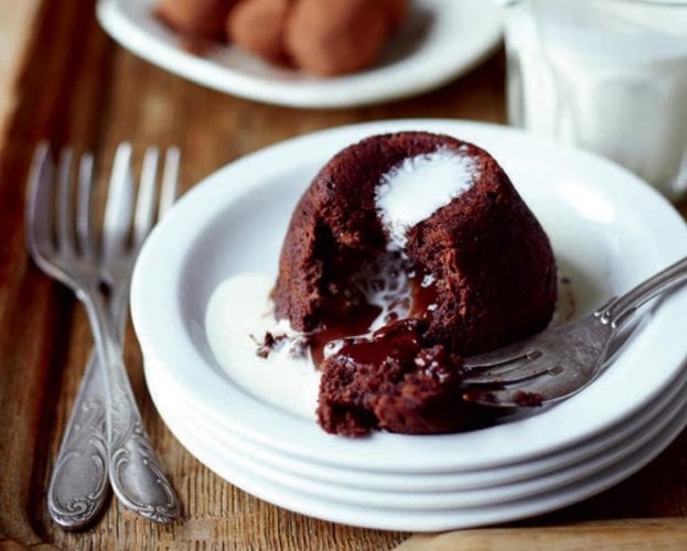 James Martin's chocolate fondants