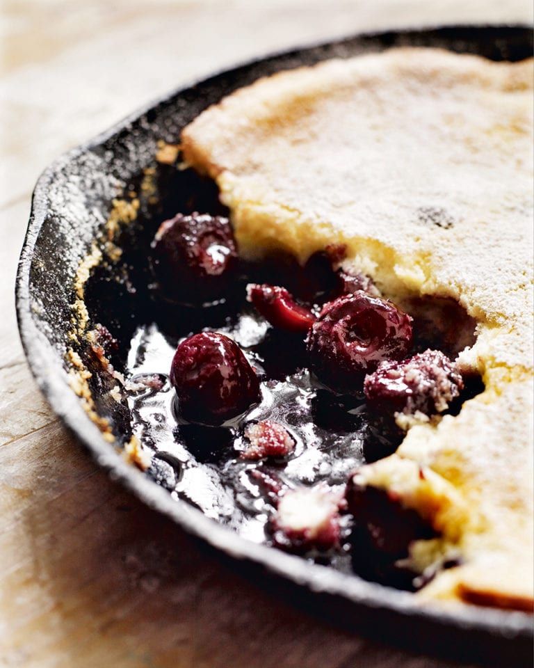 Cherry clafoutis