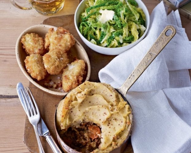 Shepherd’s pie with crispy sweetbreads