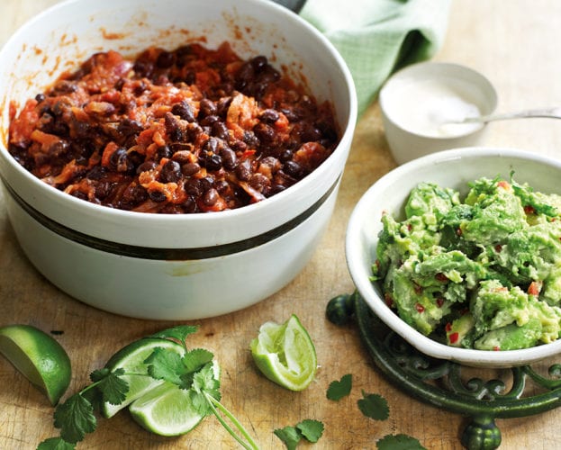Chipotle black bean chilli