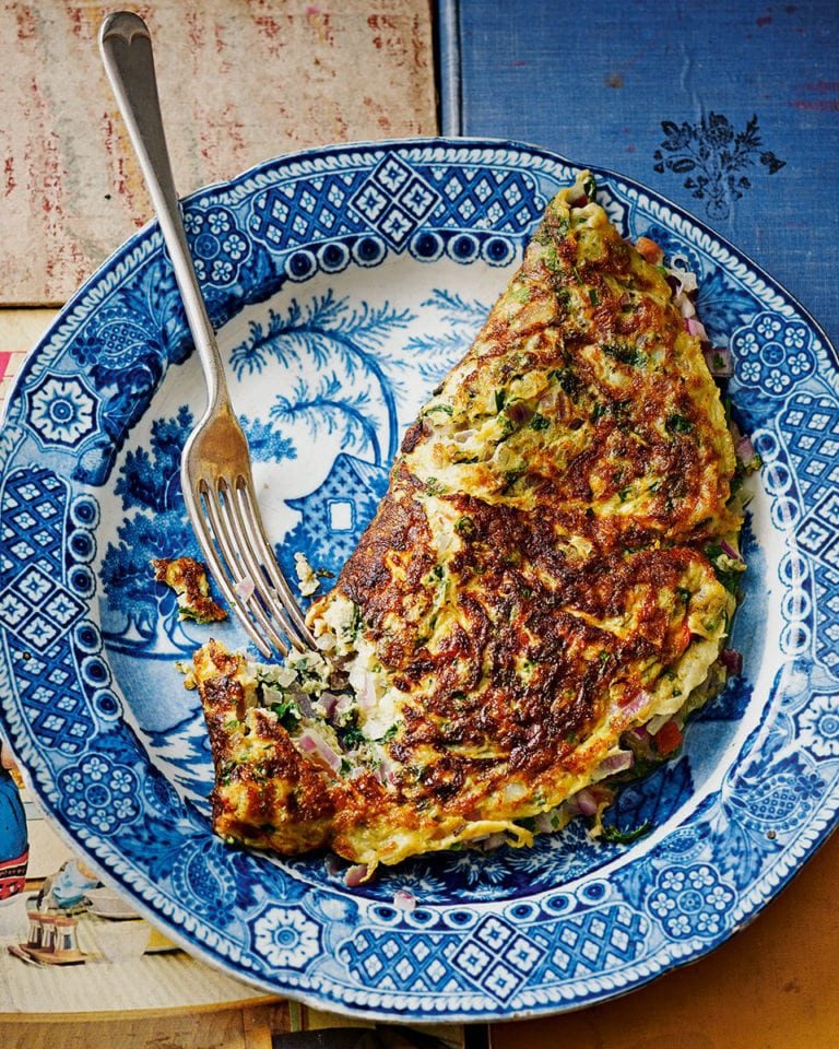 Cyrus Todiwala’s masala omelette