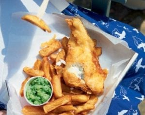 A Perfect Match Recipe: Fish and Chips with Champagne