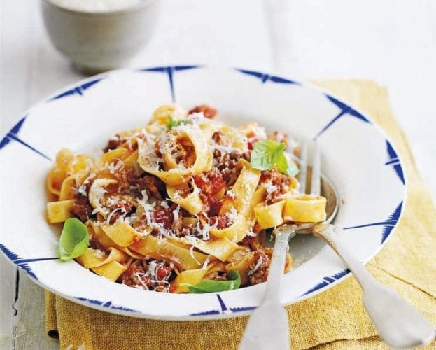 image of quick beef ragu