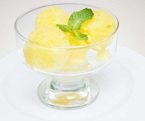 Glynn Purnell’s pineapple sorbet