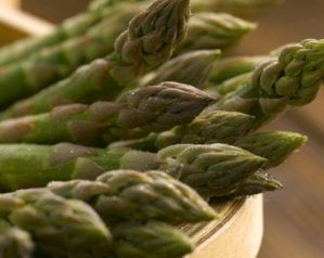 Why is the British asparagus season so short?