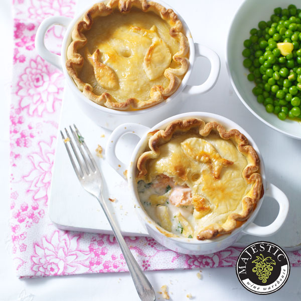 Easy-peasy fish pie with a shortcrust top - delicious. magazine