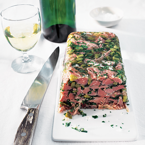 Easy ham hock terrine delicious. magazine