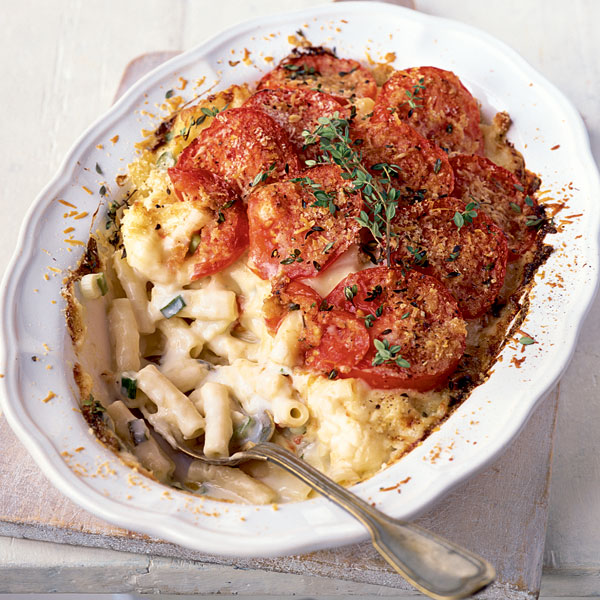 Cauliflower and macaroni cheese delicious. magazine