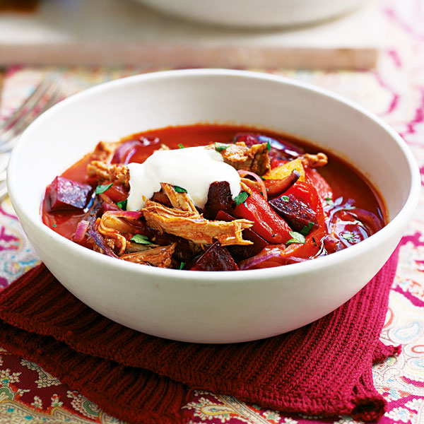 Pork goulash delicious. magazine