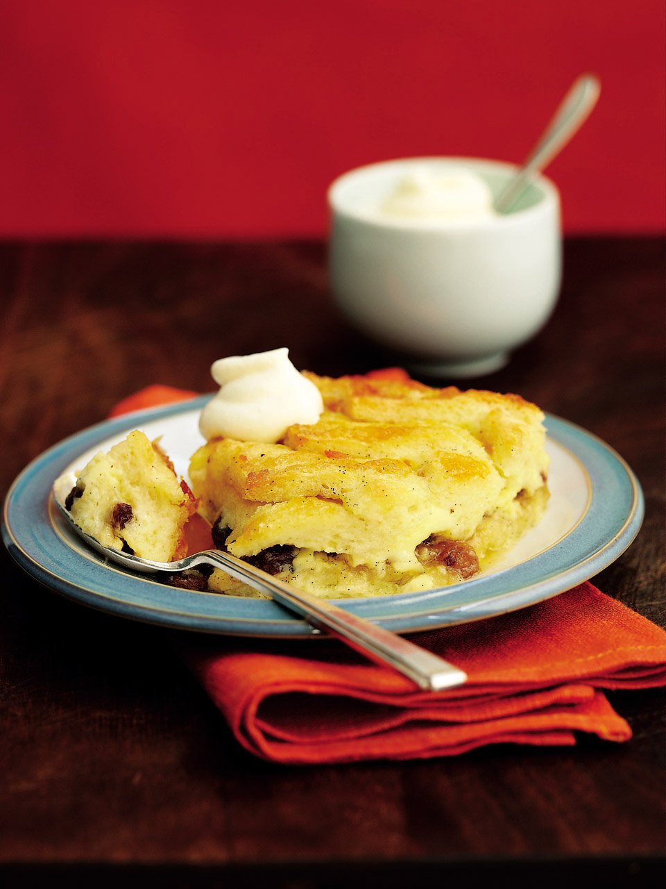 Marmalade bread and butter pudding delicious. magazine