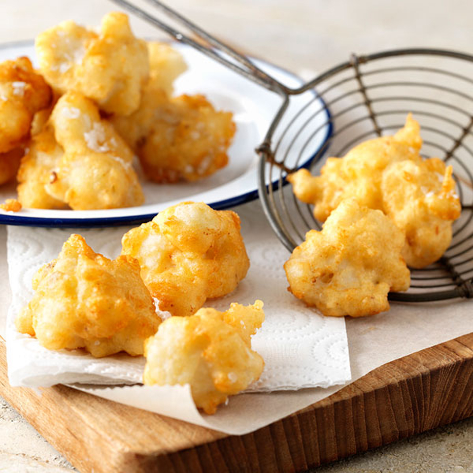 Cauliflower fritters delicious. magazine