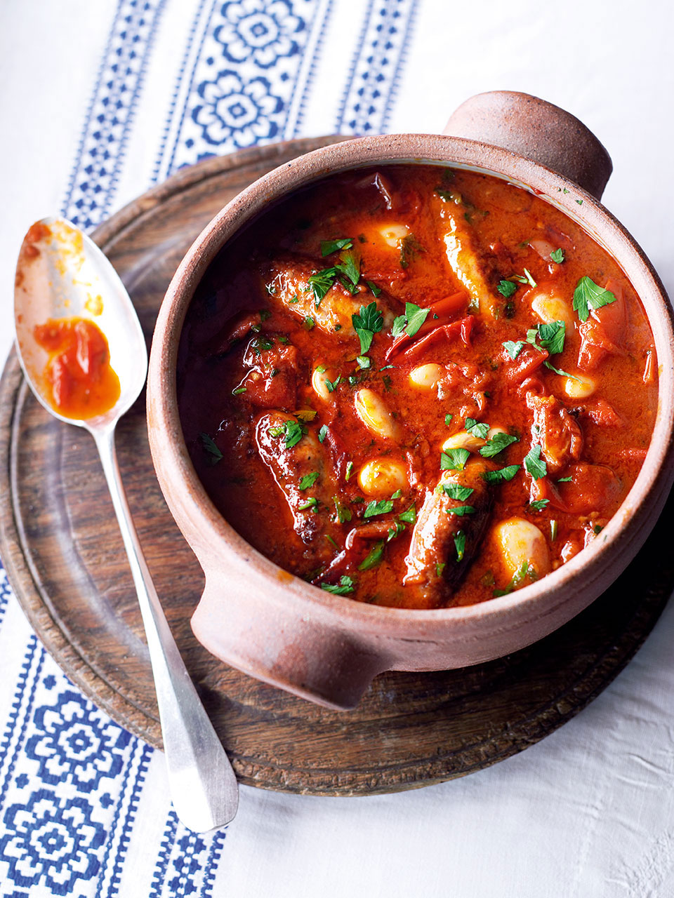Sausage and bean casserole delicious. magazine