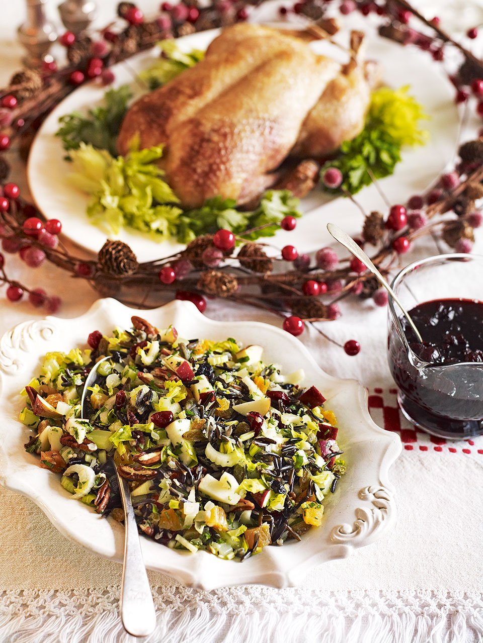 Roast duck with wild rice - delicious. magazine