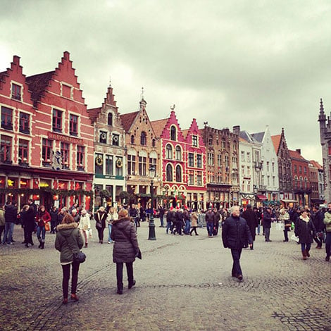 The-Market-Square-Bruges