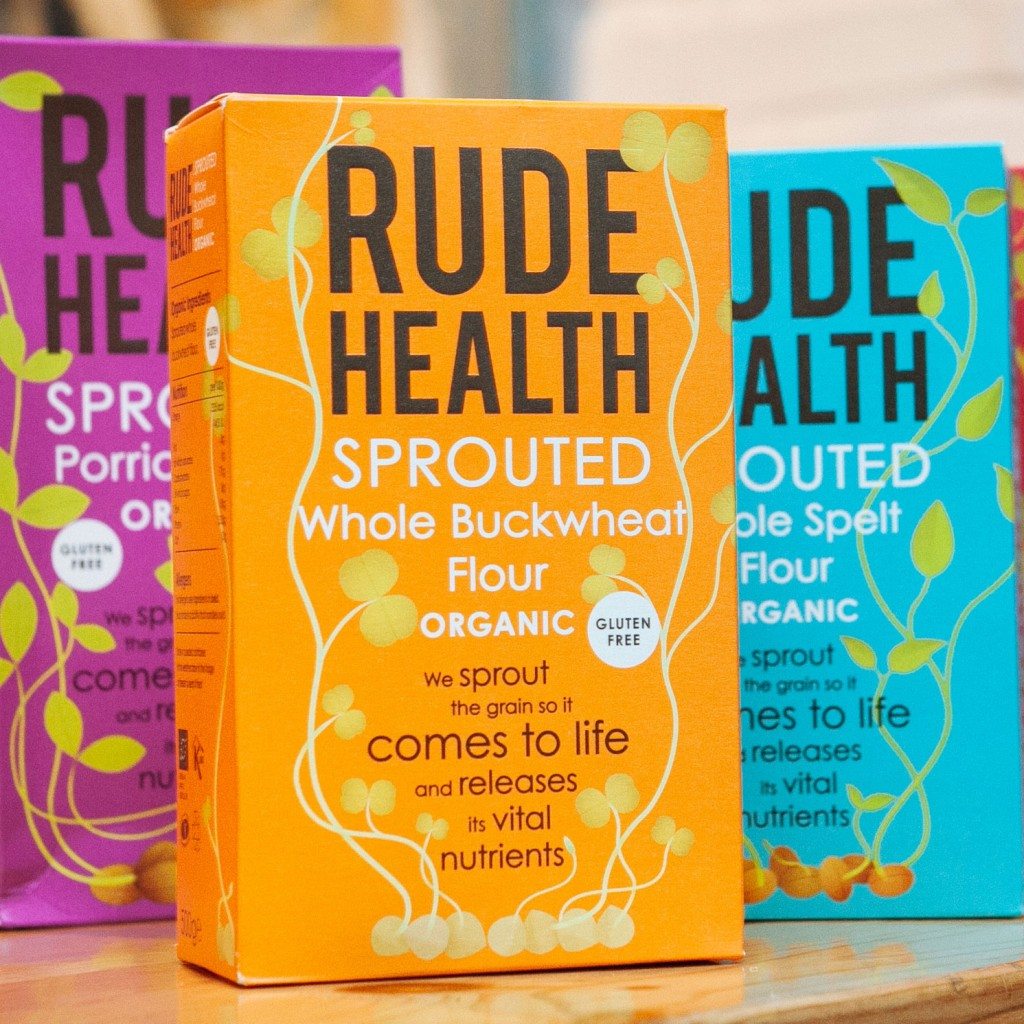 Rude Health sprouted flours