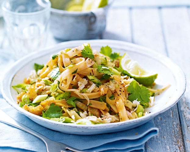 Chilli crab noodles