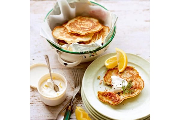 salmon pancakes