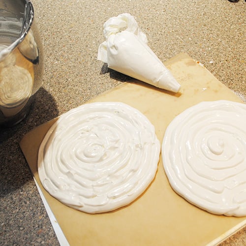 meringue discs