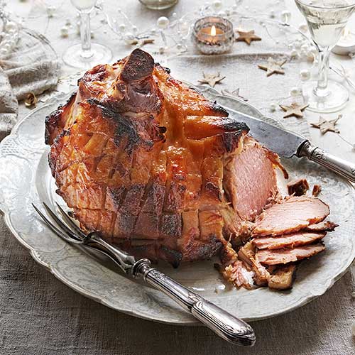 apple-and-bourbon-roast-smoked-ham