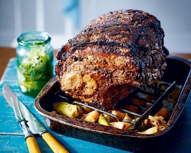 image of shoulder of roast pork