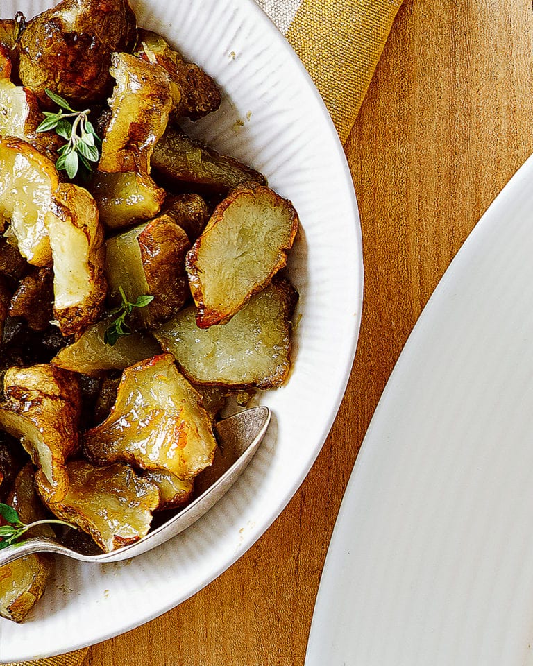 Roast jerusalem artichokes