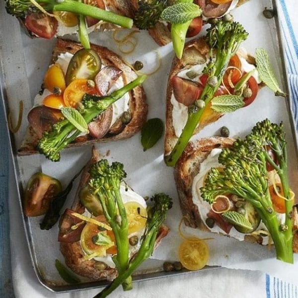 tenderstem toasts