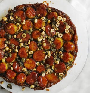 Shallot tarte tatin recipe