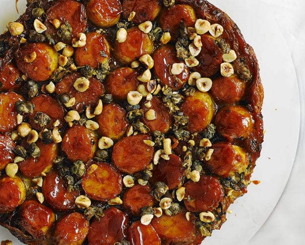 new potato tarte tatin