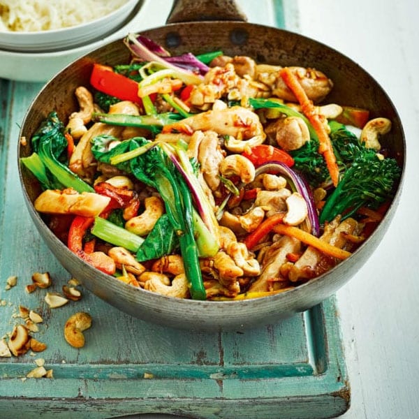 chicken oyster stir fry