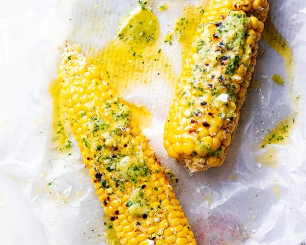 barbecue corn on the cob
