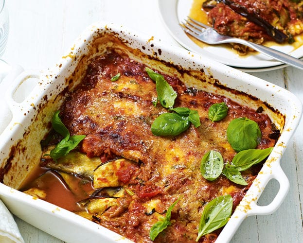 lighter aubergine parmigiana