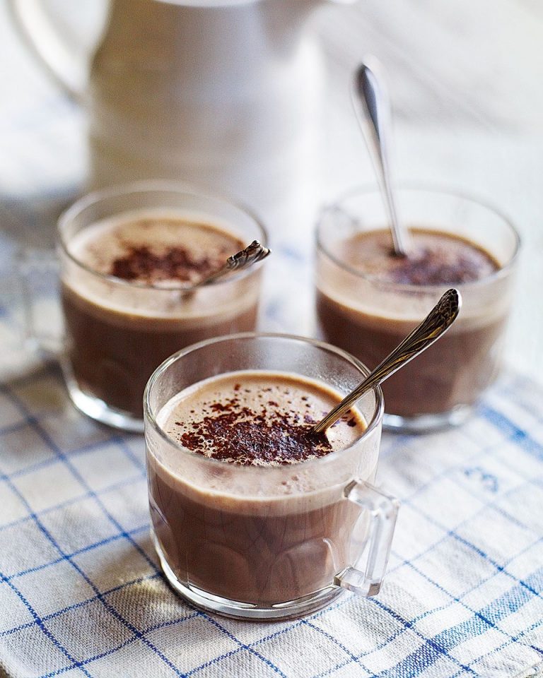 Chocolate drink recipes delicious. magazine