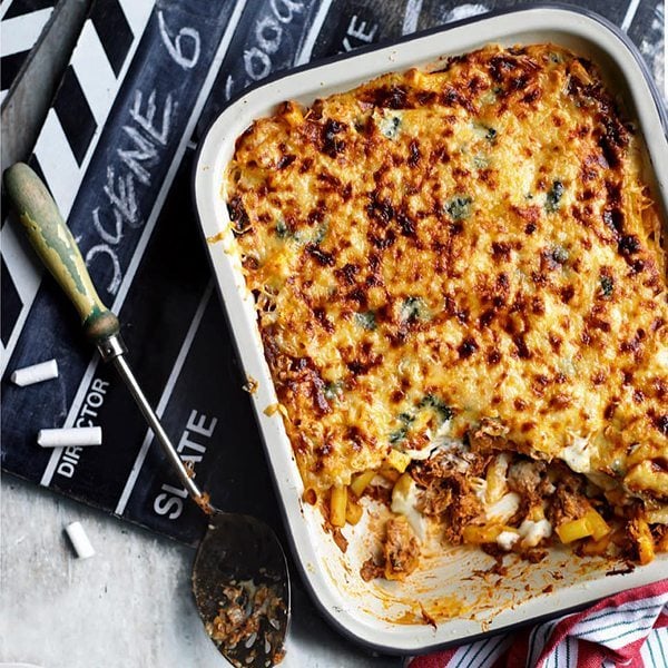 ragu-and-blue-cheese-baked-pasta