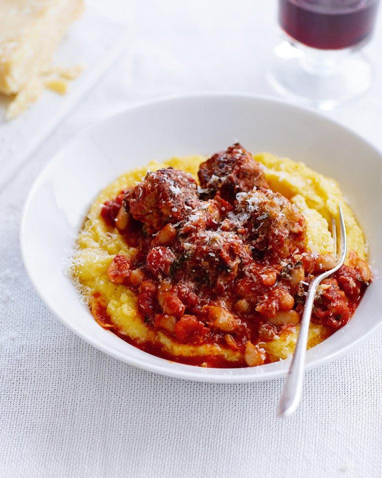 Sausage meatball stew