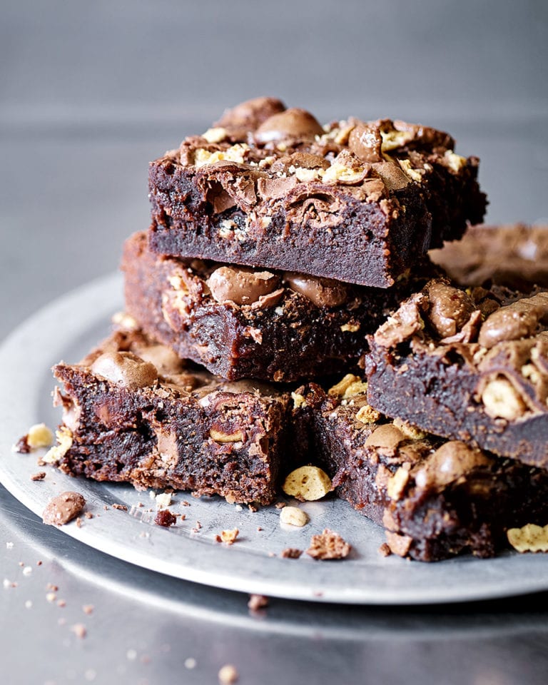 Malteser brownies