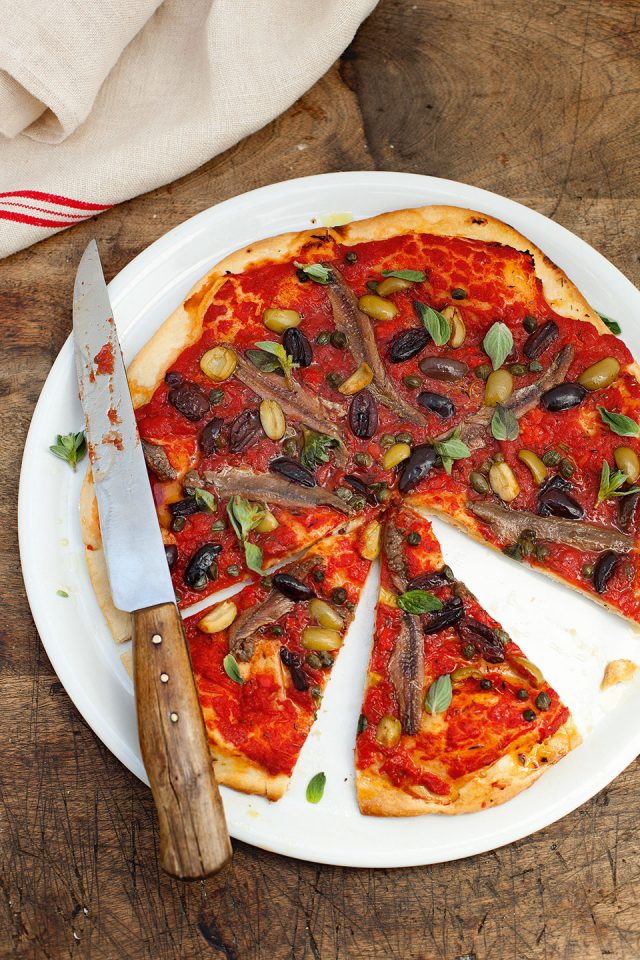 Puttanesca pizza - delicious. magazine