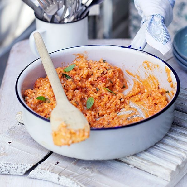 Tomato-risotto