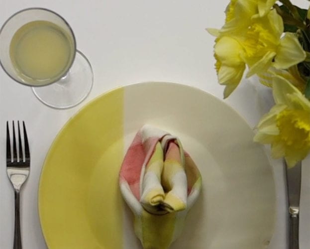 Bunny napkins